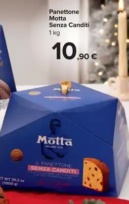 Carrefour Market Panettone Motta Senza Canditi offerta