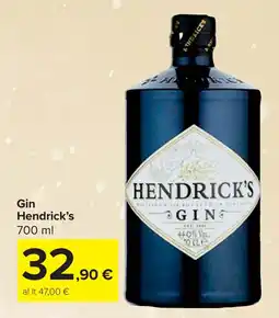 Carrefour Market Gin Hendrick's offerta