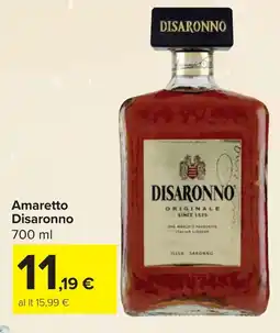 Carrefour Market Amaretto Disaronno offerta