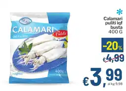 Qui Discount Calamari puliti iqf busta offerta