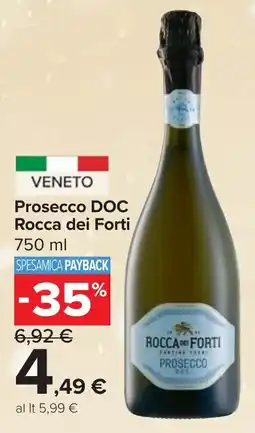 Carrefour Market Prosecco DOC Rocca dei Forti offerta