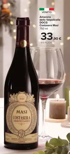 Carrefour Market Amarone della Valpolicella DOCG Costasera Masi offerta
