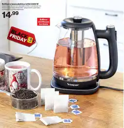 In'S Mercato Bollitore e teiera elettrica 1,8 litri 2200 W offerta