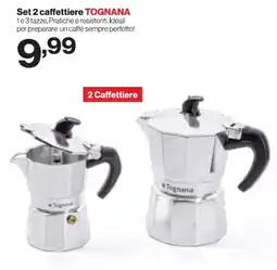 In'S Mercato Set 2 caffettiere TOGNANA offerta