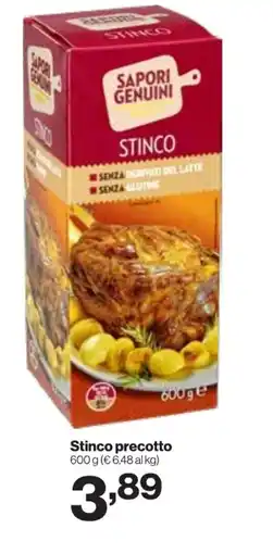In'S Mercato SAPORI GENUINI Stinco precotto offerta