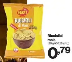 In'S Mercato PARTY Riccioli di mais offerta