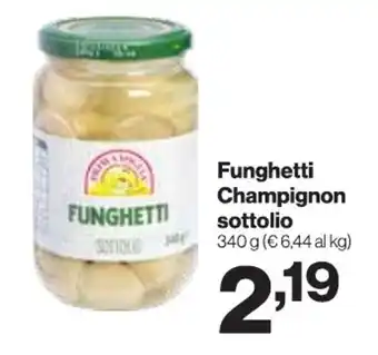 In'S Mercato Funghetti Champignon sottolio offerta