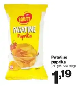 In'S Mercato PARTY Patatine paprika offerta