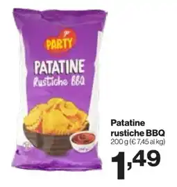 In'S Mercato PARTY Patatine rustiche BBQ offerta