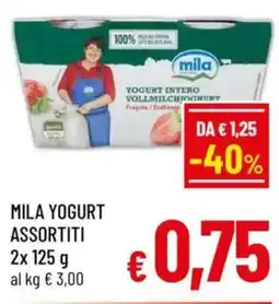 A&O Mila yogurt offerta