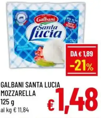 Galbani santa lucia mozzarella