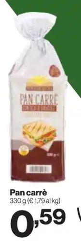 In'S Mercato Pan carrè offerta