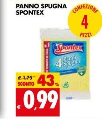 Tigros Panno Spugna Spontex offerta