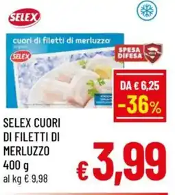A&O Selex cuori di filetti di merluzzo offerta