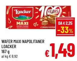A&O Wafer maxi napolitaner LOACKER offerta