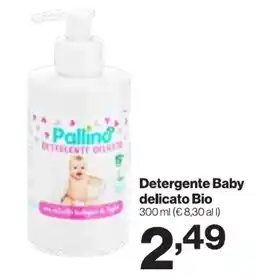 In'S Mercato Pallino Detergente Baby delicato Bio offerta