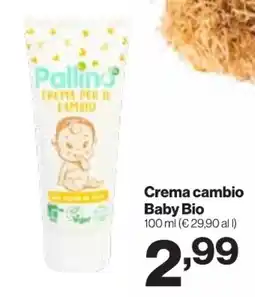 In'S Mercato Pallino Crema cambio Baby Bio offerta