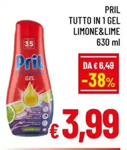 A&O Pril tutto in 1 gel limone&lime offerta