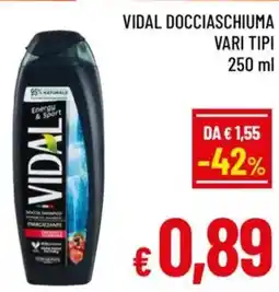 A&O Vidal docciaschiuma offerta