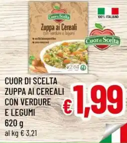 A&O Cuor di scelta zuppa ai cereali con verdure e legumi offerta