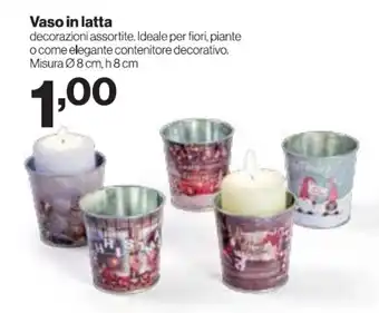 In'S Mercato Vaso in latta offerta