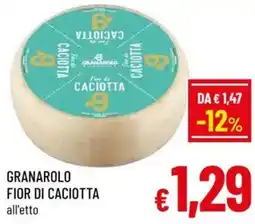 A&O Granarolo fior di caciotta offerta