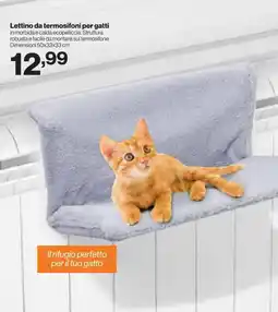 In'S Mercato Lettino da termosifoni per gatti offerta