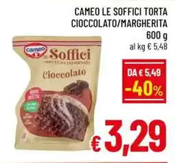 A&O Cameo le soffici torta cioccolato/margherita offerta