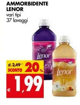 Tigros Ammorbiente Lenor offerta