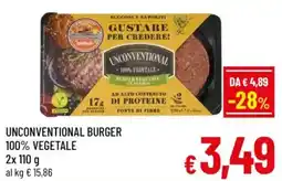 A&O Unconventional bürger 100% vegetale offerta