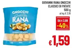A&O Giovanni rana gnocchi classici di patate offerta