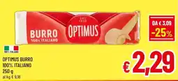 A&O Optimus burro 100% italiano offerta