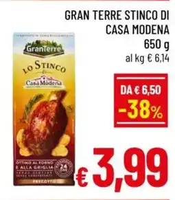 A&O Gran terre stinco di casa modena offerta