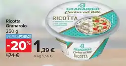Carrefour Market Ricotta Granarolo offerta