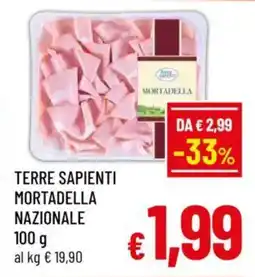 A&O Terre sapienti mortadella nazionale offerta