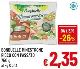 A&O Bonduelle minestrone ricco con passato offerta