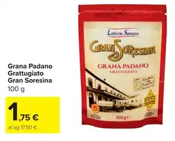 Carrefour Market Grana Padano Grattugiato Gran Soresina offerta