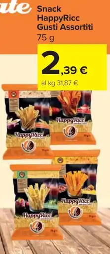 Carrefour Market Snack HappyRicc offerta