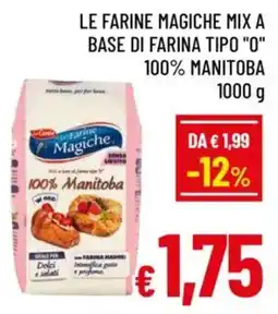 A&O Le farine magiche mix a base di farina tipo "o" 100% manitoba offerta