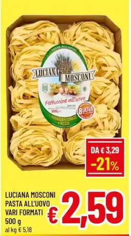 A&O Luciana mosconi pasta all'uovo offerta