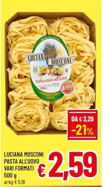 A&O Luciana mosconi pasta all'uovo offerta