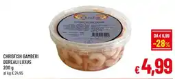A&O Chrisfish gamberi boreali luxus offerta