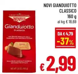 A&O Novi gianduiotto classico offerta