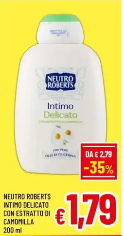 A&O Neutro roberts intimo delicato con estratto di camomilla offerta