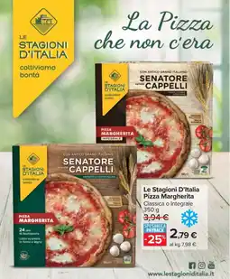 Carrefour Market Le Stagioni D'Italia Pizza Margherita offerta