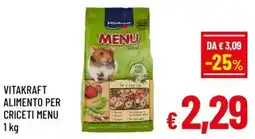 A&O Vitakraft alimento per criceti menu offerta