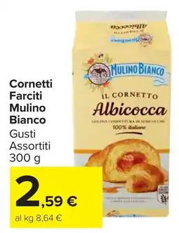 Carrefour Market Cornetti Farciti Mulino Bianco offerta