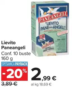 Carrefour Market Lievito Paneangeli offerta