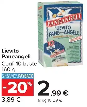 Carrefour Market Lievito Paneangeli offerta