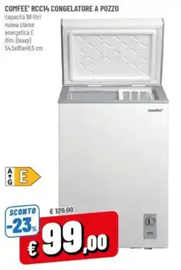 A&O Comfee' RCC14 congelatore a pozzo offerta